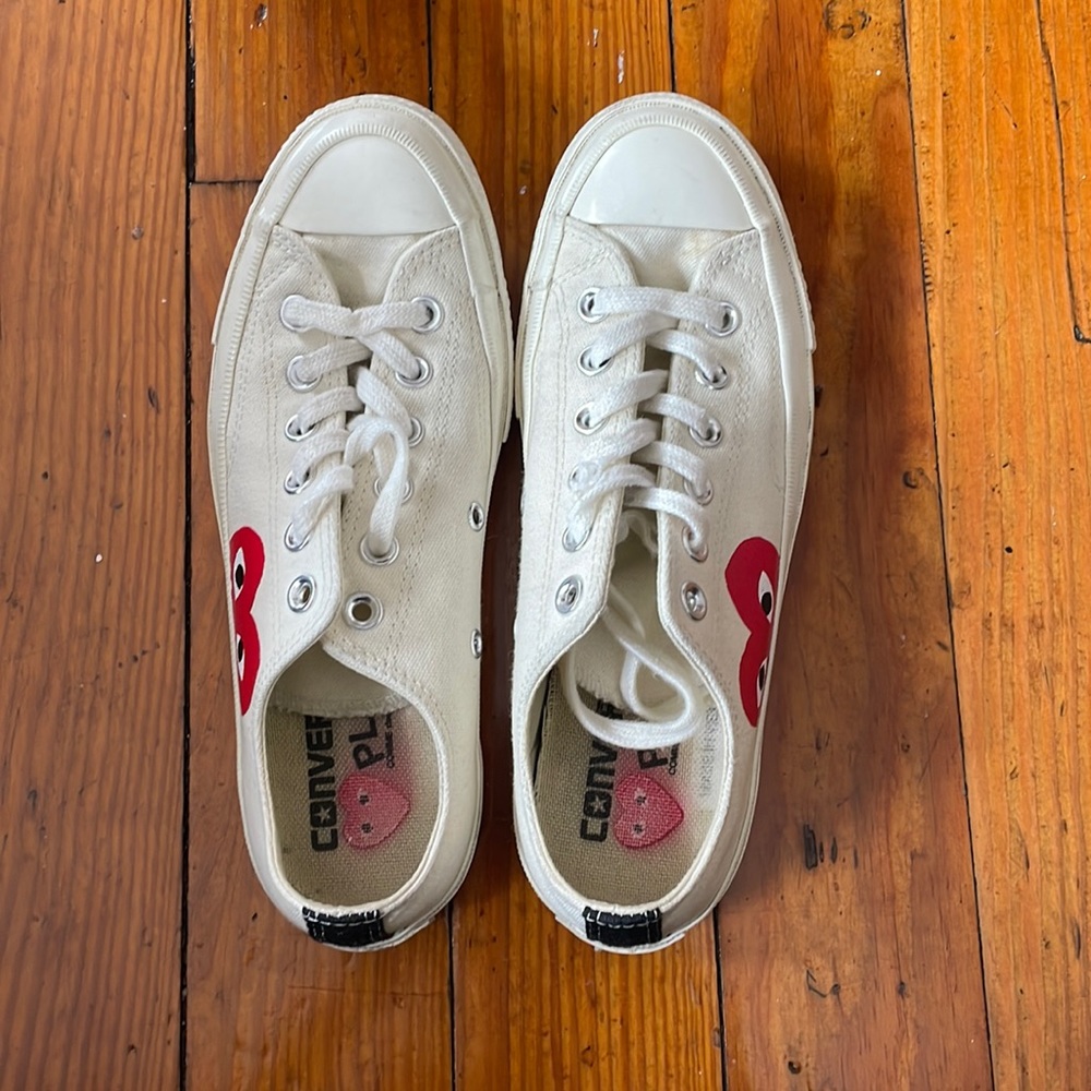 LIMITED EDITION Converse x Comme des Garçons PLAY Chuck 70 MENS 5 WOMENS 7